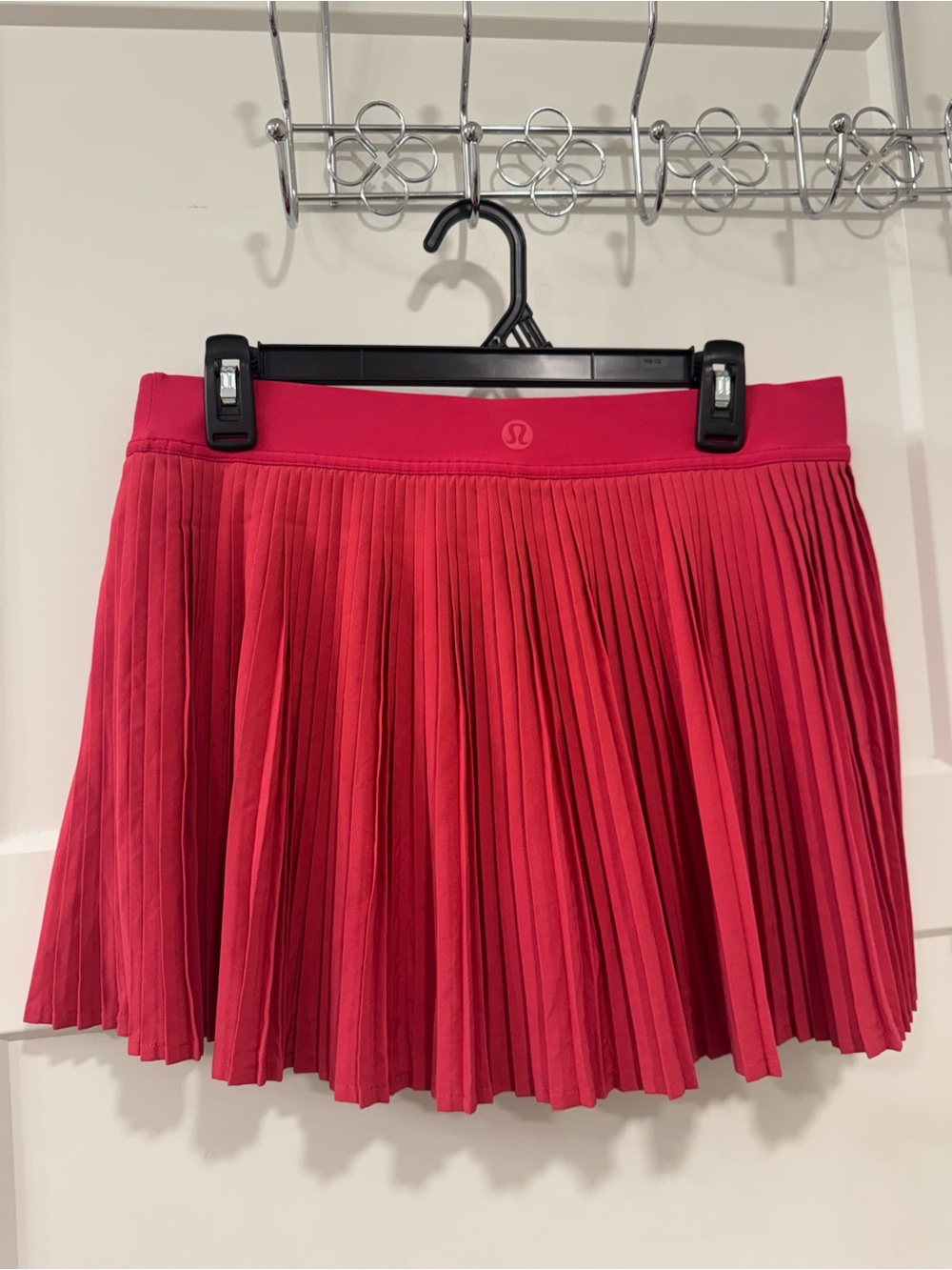 lululemon athletica Pleated Athletic Mini Skirt in Raspberry Pink
